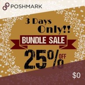 25% off Bundles 🔥🔥